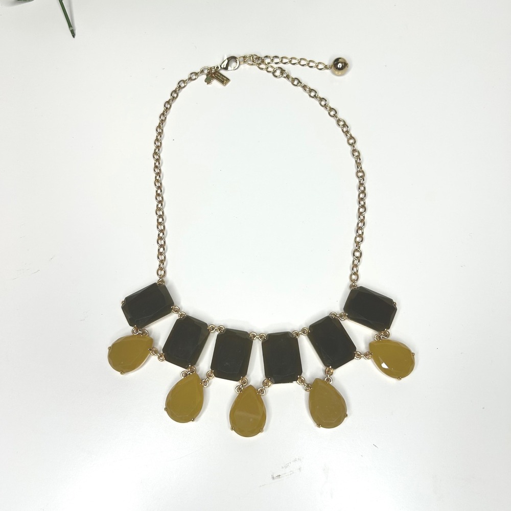 Kate Spade Branton Square Bib Statement Necklace